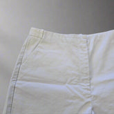Glassons Classic White Bermuda Shorts - Size: AU 12